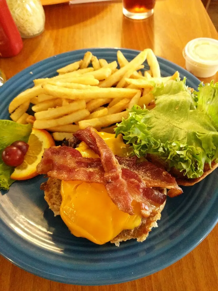 Burger and Fries