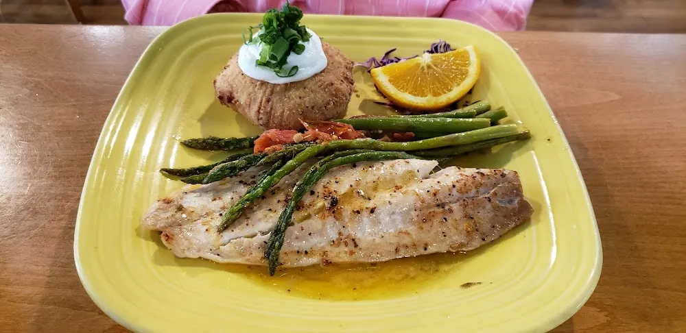 Butter Broiled Rock Fish