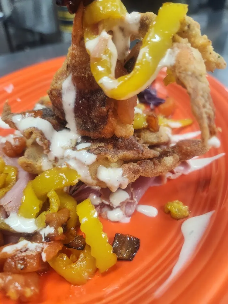Softshell Crab Stack